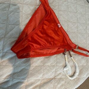 Agent Provocateur Orange Tonya Bikini Bottom with Chain